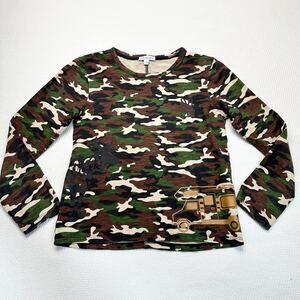 Art & Eden Camo Top